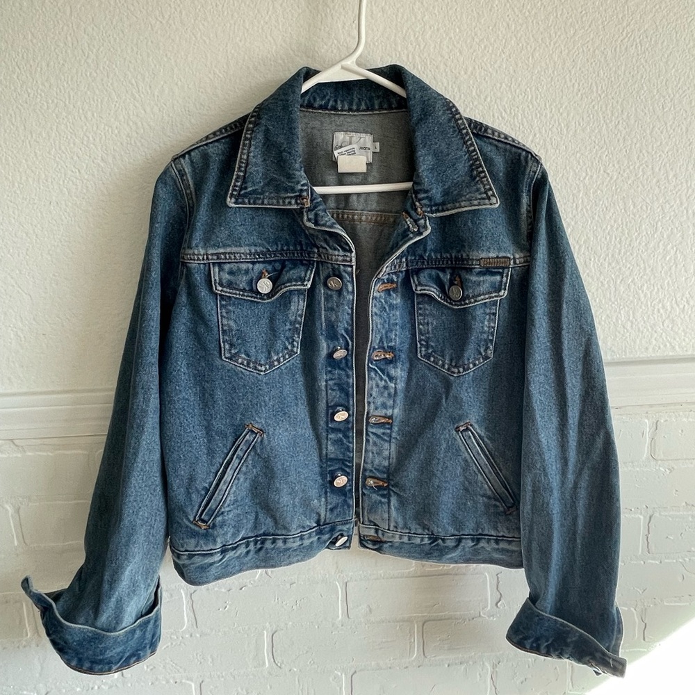 VINTAGE Calvin Klein ladies denim jacket